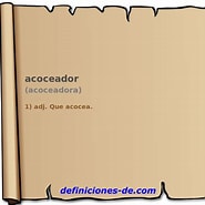 Image result for Acaecedero. Size: 185 x 185. Source: www.definiciones-de.com