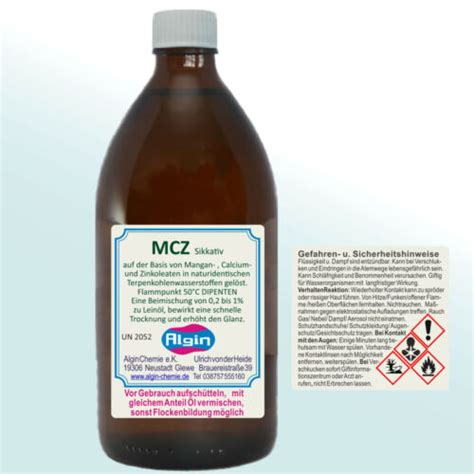 sikkativ hell  ml  glas mangan calcium zink bedarf  bis  ebay