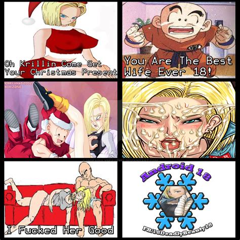 android 18 christmas by 18deadulybeauty18 on deviantart