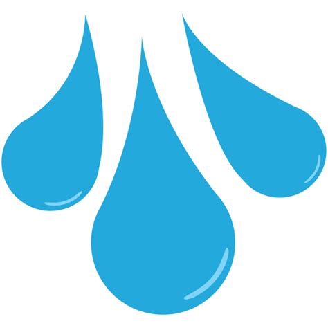 vector raindrop clipart