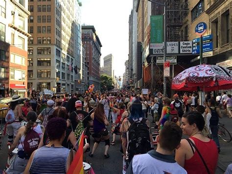 this is a protest the 24th annual nyc dyke march