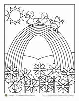 Coloring Rainbow Pages Adults Printable Getdrawings Getcolorings sketch template