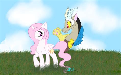 celestia and discord by mochifries on deviantart