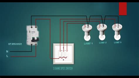 gang   switch wiring   switch wiring diagram schematic