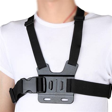 hot gopro accessories adjustable chest body harness belt strap mount  gopro hero