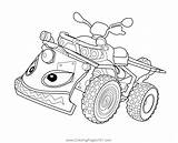 Fortnite Quadcrasher Coloringpages101 sketch template