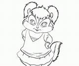 Coloring Alvin Chipmunks Pages Eleanor Chipmunk Drawing Chipettes Drawings Chipette Printable Getdrawings Library Clipart Popular Books sketch template