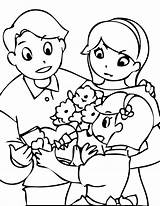 Parents Coloring Pages Getcolorings Printable sketch template