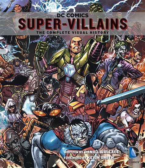 dc comics super villains book  daniel wallace official publisher