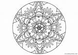 Coloring4free Mandala Coloring Adult Pages Printable Mandalas Related Posts sketch template