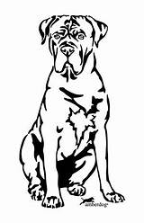 Mastiff Saupacker Hund Lustige Dinge Bullmastiff Cancun Clipartmag Bulldog Templates sketch template