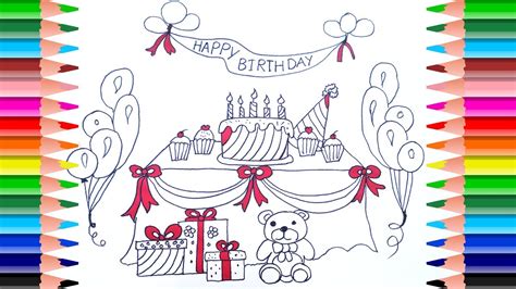 draw party decorations wineartillustrationblack