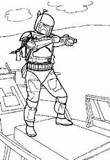 Coloring Pages Wars Star Fett Boba Colouring Kids Trooper Jango Arc Adult Clone Omalovánky Starwars Book Color Printable Books Comments sketch template