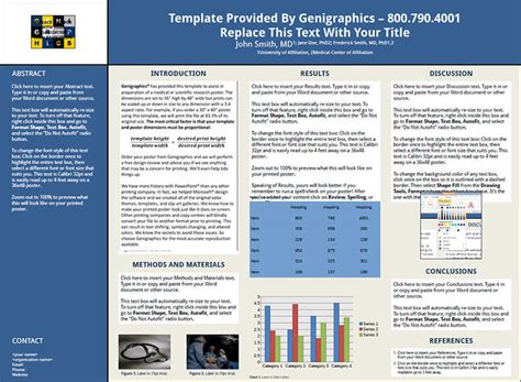 scientific research poster templates    design formats