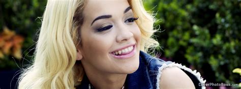 Rita Ora Smile Facebook Cover Celebrity