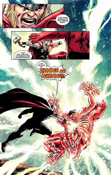 Thor Vs Rulk Dc Comics Artwork Marvel Thor Thor Comic