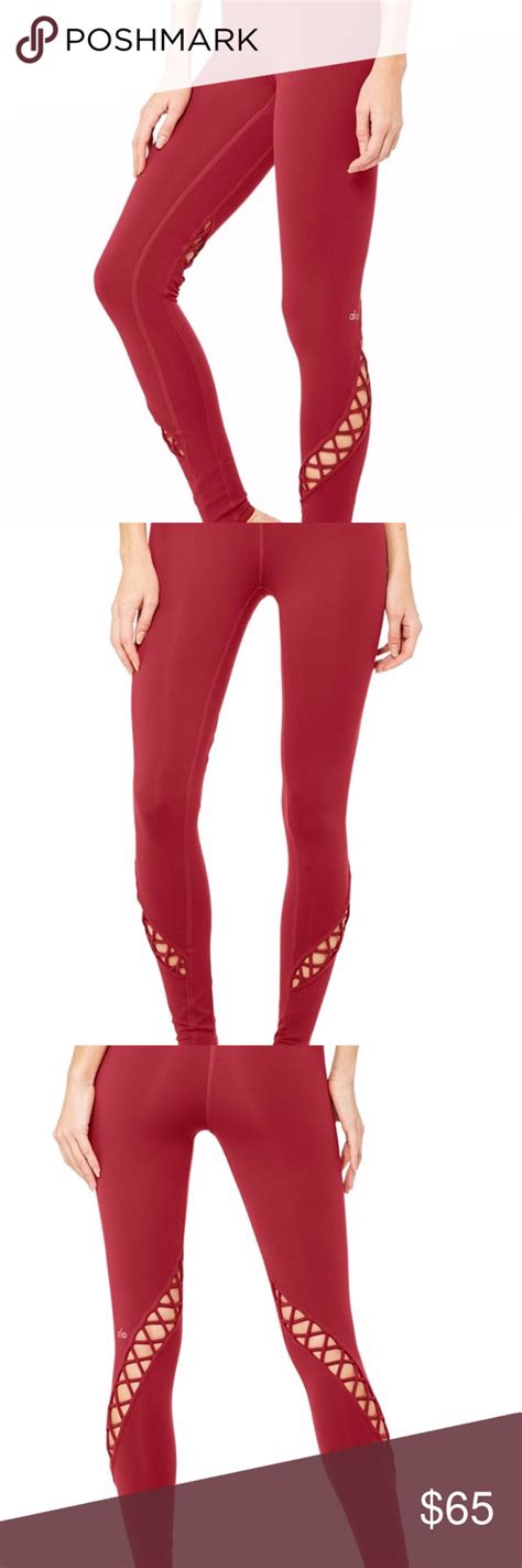 alo entwine legging red velvet legging clothes design alo yoga pants