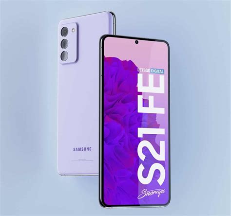 samsung galaxy  fe high quality renders   published