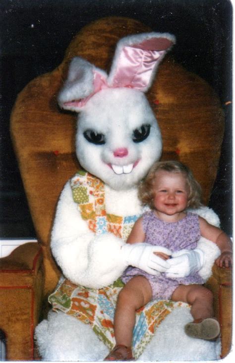 photos 25 scary easter bunnies of the past ~ popthomology