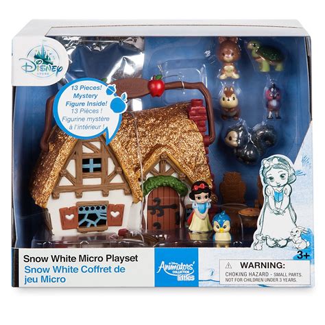 snow white micro playset disney animators collection littles disney dolls and soft toy dolls