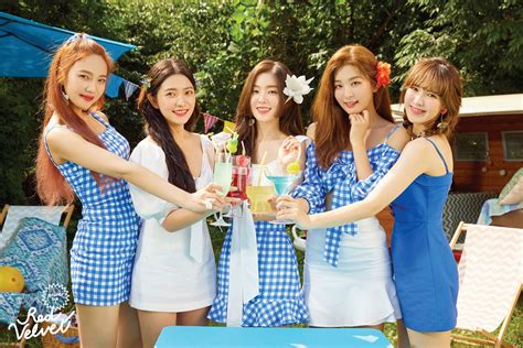 update red velvet unveils adorable  creative summer magic album