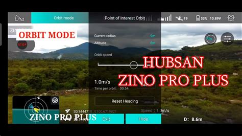 orbit mode hubsan zino pro  youtube
