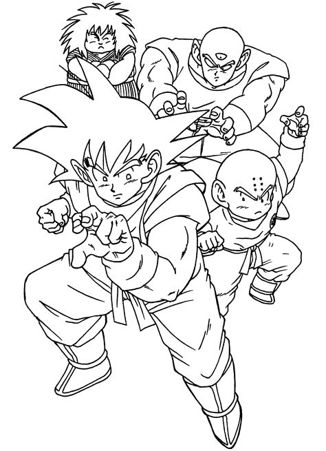 coloring pages  dragon ball