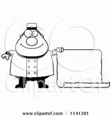 Bellhop Coloring Worker Holding Sign Happy Clipart Cartoon Thoman Cory Outlined Vector Waving Friendly 2021 sketch template
