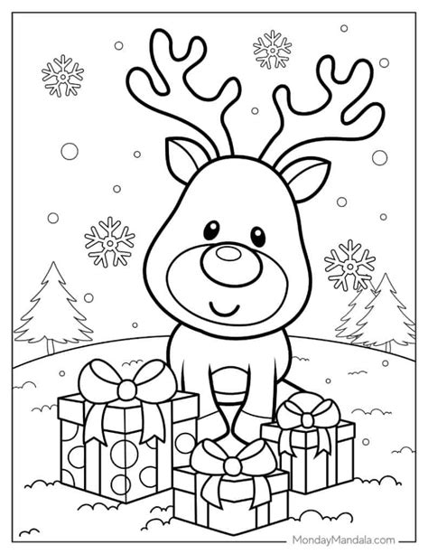 christmas coloring pages printables