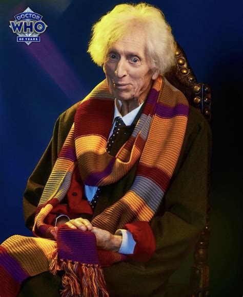 tom baker  fourth doctor photographed    anniversary