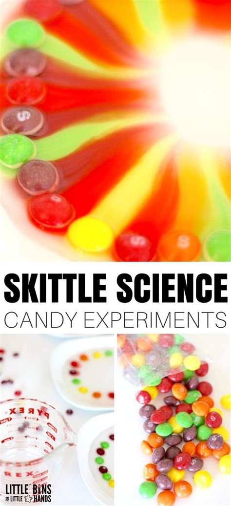 skittles science activity  awesome candy science experiments