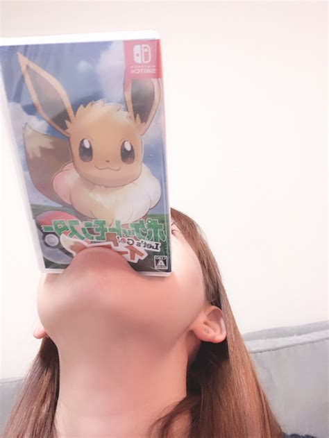 Shoko Tan Devours Pokemon Let’s Go Pikachu Eevee Sankaku