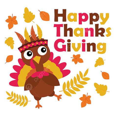 cute turkey  happy  thanksgiving day cartoon illustration  happy