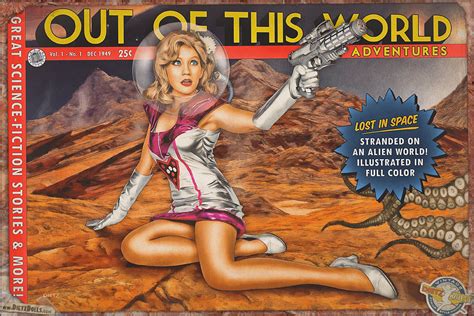 Pinups The Adventures Of Space Girl By