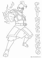 Zuko sketch template