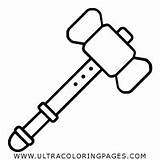 Warhammer Martillo Disegni Axes Hammers Gavel Forums Maces Clubs Outlines Designlooter Ultracoloringpages sketch template
