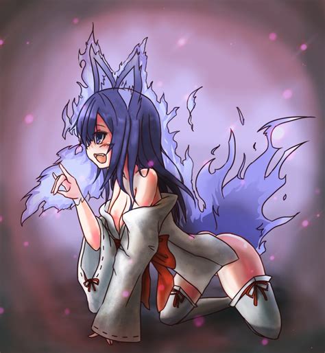 kitsune tsuki monster girl encyclopedia drawn by sud