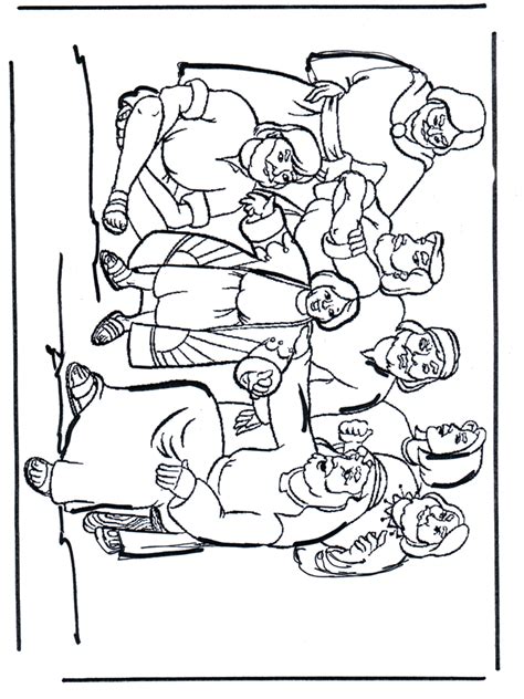 joseph forgives  brothers coloring page coloring home
