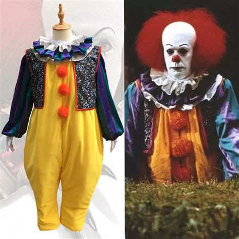 pennywise costume for male female stephen king s it cosplay costume