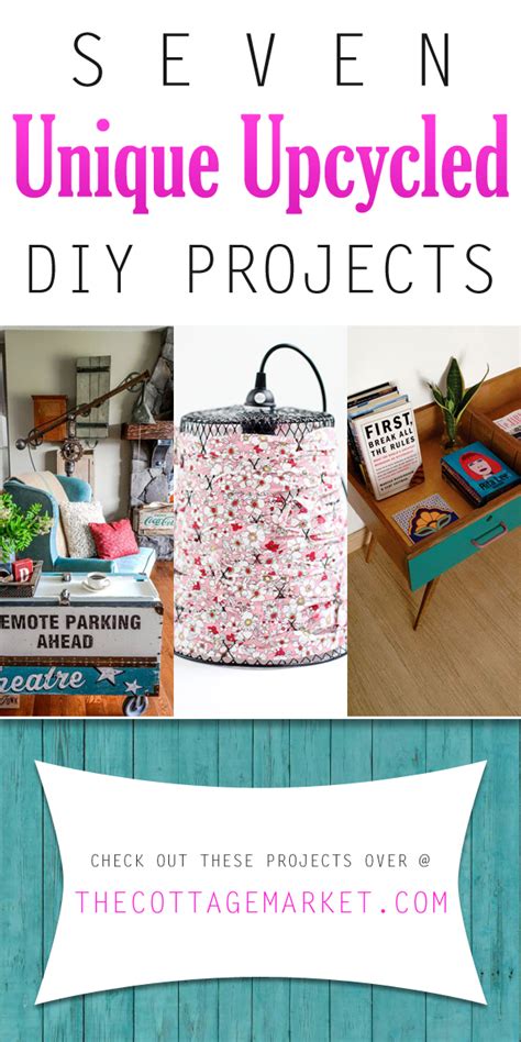 unique upcycled diy projects  cottage market