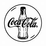 Coca Cola Coke Coloring Pages Bottle Logo Drawing Bear Polar Clipart Bouteille Color Printable Drink Getdrawings Colouring Template Stickers Sheet sketch template