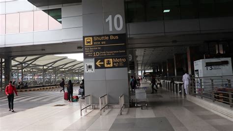 delhi international airport terminal  arrival hall  delhi