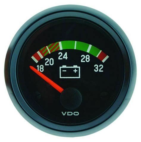 mm vdo  international volt volts gauge hs autoparts