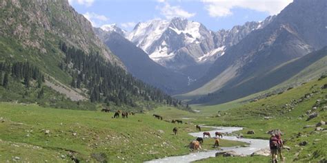 ala archa trekking  trekking  kyrgyzstan