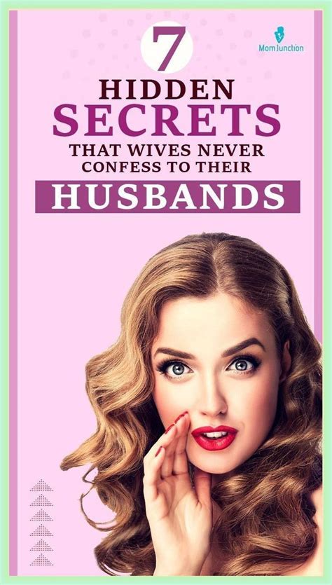 7 Hidden Secrets That Wives Never Confess To Their Husbands Healthy