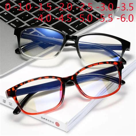 vierkante afgewerkt bijziendheid bril korte sight eyewear      mannen vrouwen lezen