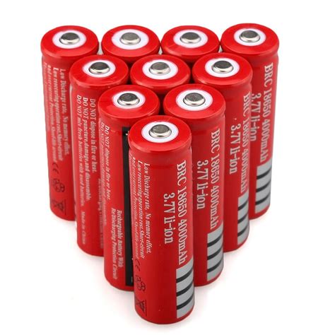 gtf pcs   rechargeable battery  li ion battery mah lithium battery  led