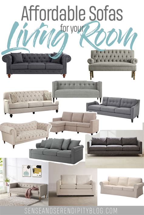affordable sofas   living room sense serendipity