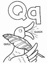 Coloring Letter Pages Preschool Quill Quack Activities General Lee Colouring Qq Letters Kindergarten Alphabet Printable Rules Getcolorings Imgur Reading Getdrawings sketch template