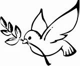 Christian Symbol Peace Clip Dove Clipart Kids Symbols Christmas Line Earth Nativity Drawings Colouring Drawing sketch template